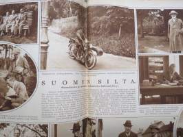 Kansan Kuvalehti 1928 -vuosikerta, erinomaista ajankuvaa runsaasti kuvitettuna, Mika Waltari autoruno!, Erikoisnumeroita, katso kohteen 95 kuvaa