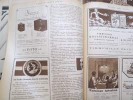 Kansan Kuvalehti 1928 -vuosikerta, erinomaista ajankuvaa runsaasti kuvitettuna, Mika Waltari autoruno!, Erikoisnumeroita, katso kohteen 95 kuvaa