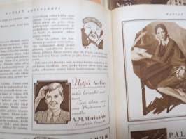 Kansan Kuvalehti 1928 -vuosikerta, erinomaista ajankuvaa runsaasti kuvitettuna, Mika Waltari autoruno!, Erikoisnumeroita, katso kohteen 95 kuvaa