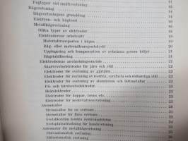 Sandvikens handbok - Svetsning (svetsmetoder) -hitsaus ja hitsausmenetelmät, ruotsinkielinen oppikirja