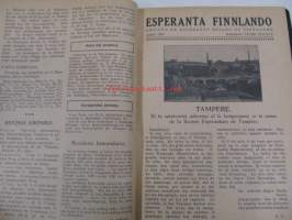 Esperanta Finnlando -vuosikerta 1921