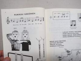 Tie musiikkiin - Musica  II, laulukirja nuotein
