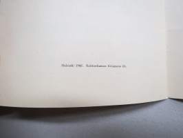 Kymmenen joululaulua -laulukirja, kansikuvitus Rudolf Koivu