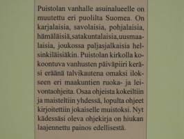 Ruokapuusta poimittua - Uusia ja vanhoja perinneruokia Puistolasta