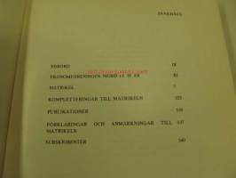 Ekonommatrikel - Svenska Handelhögskolan - Handelskolan vid Åbo Akademi