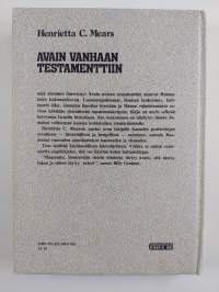 Avain Vanhaan testamenttiin : opas Raamatun tutkimiseen