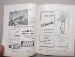 Svenska Teatern Helsingfors program spelåret 1937-38 Jean -käsiohjelma