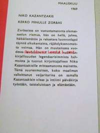 Kerro minulle, Zorbas