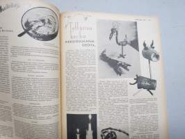 Kotiliesi 1935 nr 21 marraskuu I, sis. mm. seur. artikkelit / kuvat / mainokset; Kansikuva piirtänyt Martta Wendelin, Nekto-laihdutusaine, Ilmari Wirkkala -
