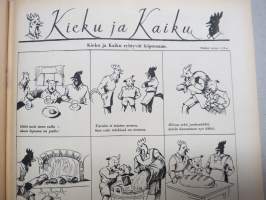 Kotiliesi 1935 nr 21 marraskuu I, sis. mm. seur. artikkelit / kuvat / mainokset; Kansikuva piirtänyt Martta Wendelin, Nekto-laihdutusaine, Ilmari Wirkkala -