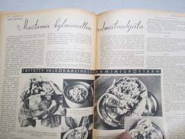 Kotiliesi 1935 nr 20 lokakuu Kansikuva Martta Wendelin Aiheita mm  orkideojakin voidaan kasvattaa kotona, Vuoden 1935 kenkämalleja