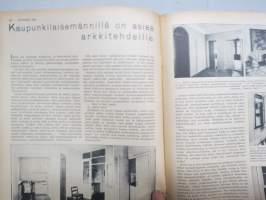 Kotiliesi 1935 nr 19 lokakuu Kansikuva Martta Wendelin (lapset syyssateessa) , Hilda Ihamuotila Histan kartanon emäntä, riistaruokia