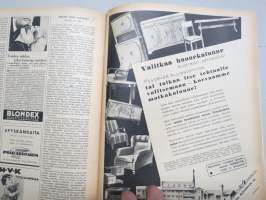 Kotiliesi 1935 nr 19 lokakuu Kansikuva Martta Wendelin (lapset syyssateessa) , Hilda Ihamuotila Histan kartanon emäntä, riistaruokia