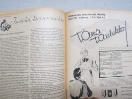 Kotiliesi 1935 nr 12, kansikuva Martta Wendelin, Iso tietosanakirja, Suomen järvistä ja niiden rannoista, Karjalaisten häitten itkuvirsistä, Neulevaatteet, ym.