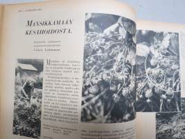 Kotiliesi 1935 nr 10, kansikuva Martta Wendelin, Kaksi kotitaloustyön lipunkantajaa, Onko lapsia muistettu?, Pian on muuttojen aika, Lähemmäksi luontoa, ym.