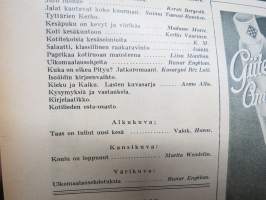 Kotiliesi 1935 nr 11, kansikuva Martta Wendelin, Isoäidin kirjeenvaihto, Pyhän hengen johdatuksesta, 160 lapsen äidit Kotilieden virkistys-lomalla, Ehdot, ym.