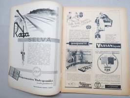Kotiliesi 1935 nr 9 1.5.1935, Kansi Martta Wendelin,Lapset luontoa rakastamaan, Pienasuntonäyttely mm. Artek-kalusteita, Hedelmäpuut, Virkistyslomat, ym.