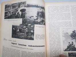 Kotiliesi 1935 nr 9 1.5.1935, Kansi Martta Wendelin,Lapset luontoa rakastamaan, Pienasuntonäyttely mm. Artek-kalusteita, Hedelmäpuut, Virkistyslomat, ym.