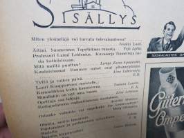Kotiliesi 1935 nr 2, 15.1.1935, Kansi Martta Wendelin, Runsaasti kuvia, mainoksia  ja artikkeleita, Vuoden 1935 ajankuvaa. Rauman pitsinnyplääjät