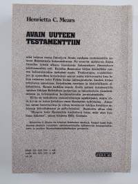 Avain Uuteen testamenttiin : opas Raamatun tutkimiseen