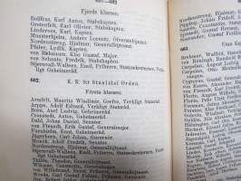 Finlands Stats-Kalender (Statskalender) 1885