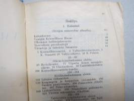 Suomenmaan Waltio-Kalenteri (valtiokalenteri / statskalender) 1896