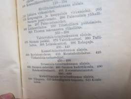 Suomenmaan Waltio-Kalenteri (valtiokalenteri / statskalender) 1896