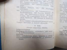 Suomenmaan Waltio-Kalenteri (valtiokalenteri / statskalender) 1896