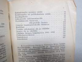 Suomenmaan Waltio-Kalenteri (valtiokalenteri / statskalender) 1896