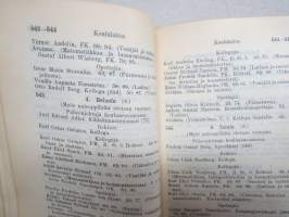 Suomenmaan Waltio-Kalenteri (valtiokalenteri / statskalender) 1896