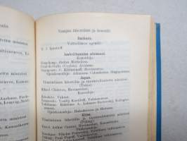 Suomenmaan Waltio-Kalenteri (valtiokalenteri / statskalender) 1896
