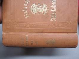 Finlands Stats-Kalender (Statskalender) 1892