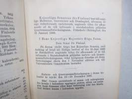Finlands Stats-Kalender (Statskalender) 1892