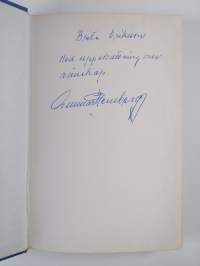 En sockermans minnen (signeerattu, tekijän omiste)