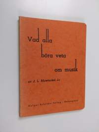 Vad alla böra veta om musik