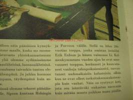 Kotiliesi 1964 nr 6 (Jaakko Haavio Maarian Pappila, Turku. Vihannin Kaivoskylä. Pääsiäisruokareseptejä.  Erik ja Li Enbom ´in torppa, Sipoo.)