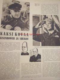 Suomen Kuvalehti 1945 nr 17 (Vappu. Artikkeli: Rovasti Isak August Björklund.  Akseli Kaskela.