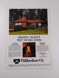 Hyvän kodin pihapiiri aidosta tiilistä
