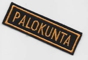 Palokunta -kangasmerkki / hihamerkki