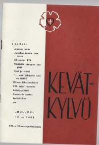Kevätkylvö 1961 Joulukuu / EYL 30-vuotisjuhlanumero