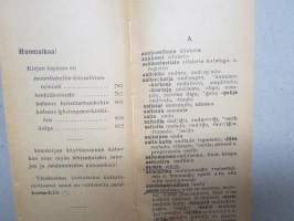 Suomi-esperanto sanakirja plena vortaro finna-esperanta