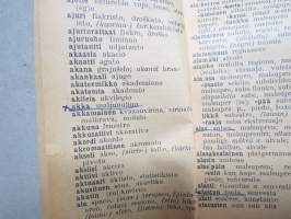 Suomi-esperanto sanakirja plena vortaro finna-esperanta