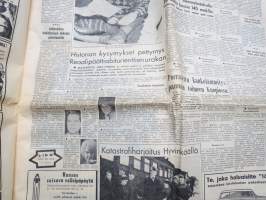Uusi Suomi 1961, 13.4.1961, Juri Gagarin - Neuvostomajuri kiersi maapallon avaruudessa, Adolf Eichmann oikeudessa, ym.