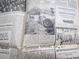 Uusi Suomi 1961, 13.4.1961, Juri Gagarin - Neuvostomajuri kiersi maapallon avaruudessa, Adolf Eichmann oikeudessa, ym.