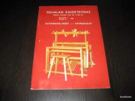 Toijalan kaidetehdas - kutomavälineet
