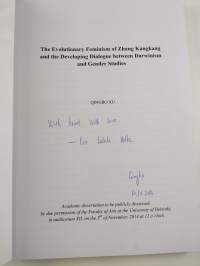 The Evolutionary Feminism of Zhang Kangkang and the Develooing Dialogue bethween Darwinism ans Gender Studies (signeerattu, tekijän omiste)