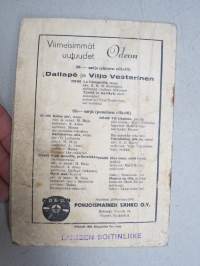 Dallapé vihko nr 45 - Dallapé Tanssiorkesteri