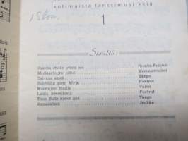 Tähtisarja 1 Valikoima korkealuokkaisinta kotimaista tanssimusiikkia