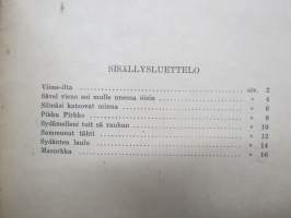 Tanssisäveluutuuksia nr 5