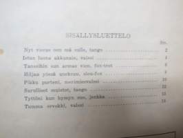 Tanssisäveluutuuksia nr 8